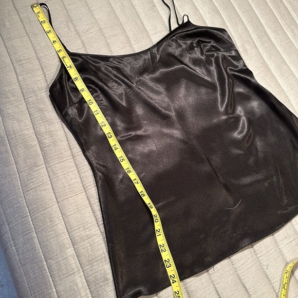 NEW Elie Tahari black satin cami top, Nordstrom exclusive - Picture 8 of 12